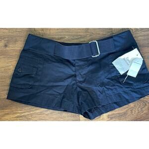 NWT early 2000s ralph lauren polo shorts with belt women's Blue size 10
